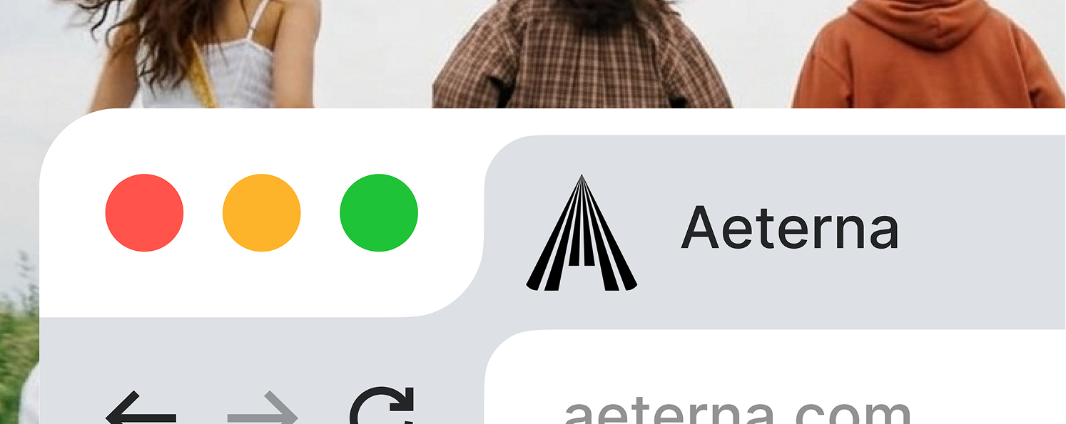 Aeterna favicon closeup