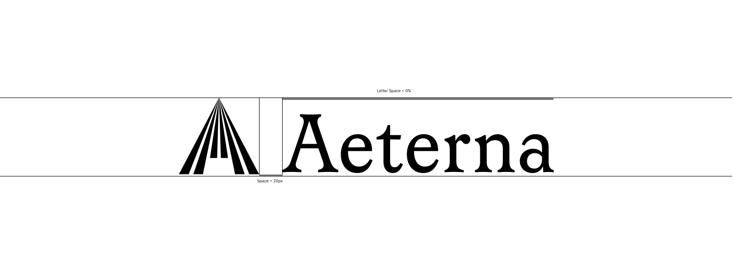 Aeterna logo guidelines
