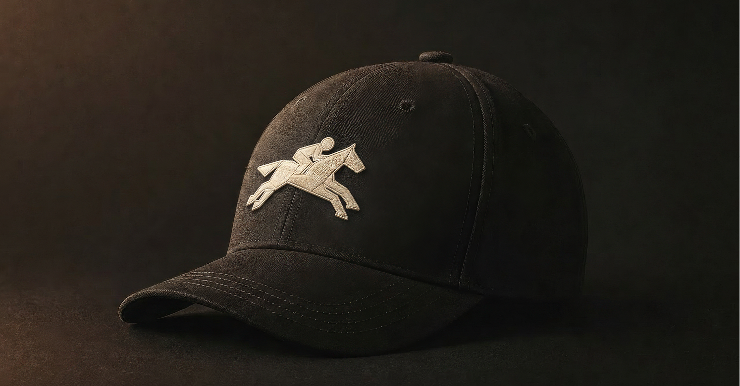 Agentcard embroidered cap